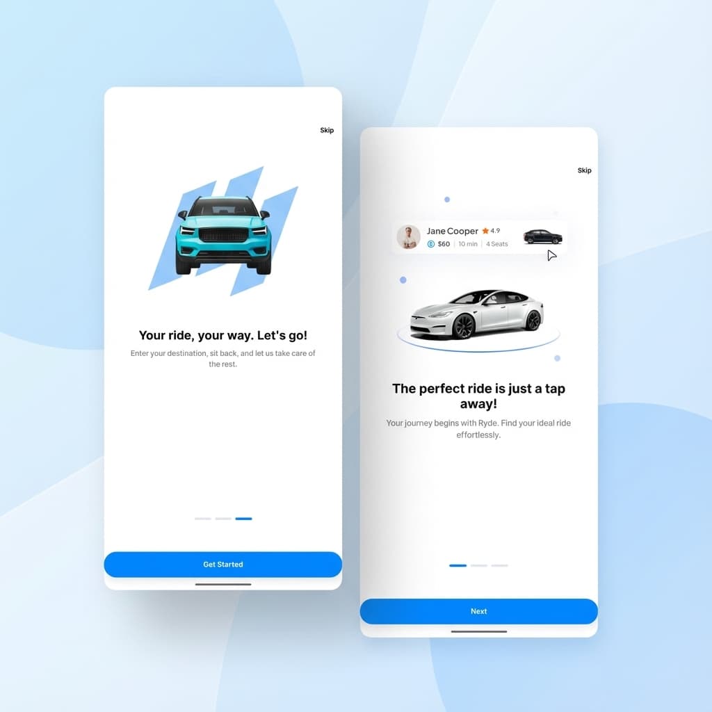 Liftly project screenshot 1