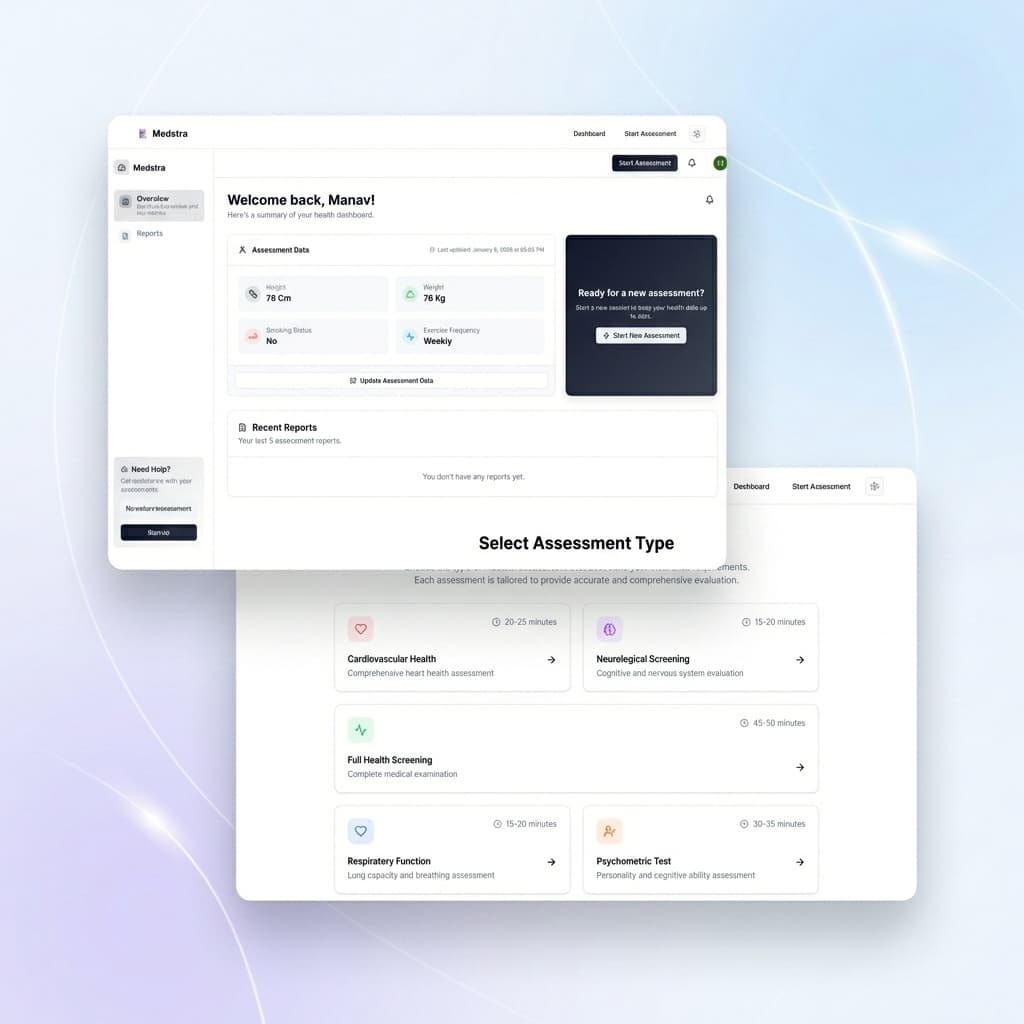 Medstra project screenshot 2